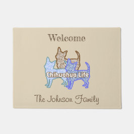 Tapete Chihuahua Life Door Mat