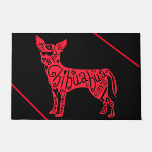 TAPETE "CHIHUAHUA" MAT DA PORTA! PORTA