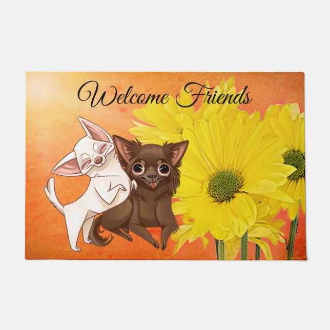 Tapete Chihuahua Welcome Mat (Frente)
