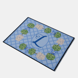 Tapete Chinoiserie Ginger Jar Jars Topiary Basket Calenda