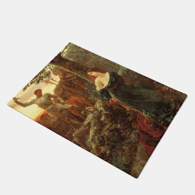 Tapete Chivalry (por Frank Dicksee) (Inclinado)