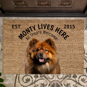 Tapete Chow Chow Personalizado Pet