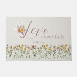 Tapete Christian Faith Bíblia Verse Wildflower