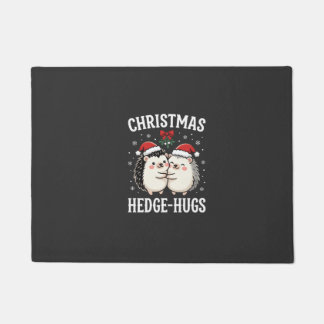 Tapete Christmas Hedge-Hugs Cute Hedgehog Holiday