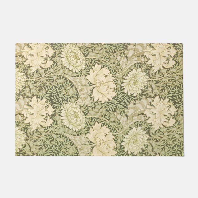 Tapete Chrysanthemum Pattern (por William Morris) (Frente)
