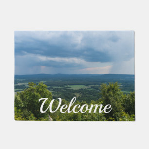 Tapete Chuva Chegando Ao Petit Jean Welcome Doormat