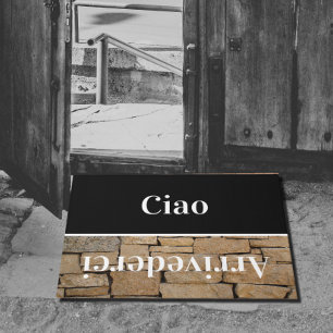 Tapete Ciao   - Saudações em italiano no5 Doormat