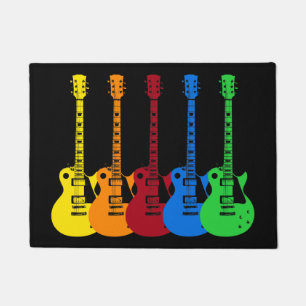 Tapete Cinco guitarra elétricas