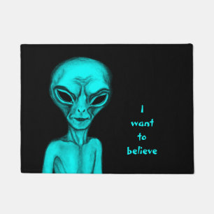 Tapete Cinza Alienígena, quero acreditar