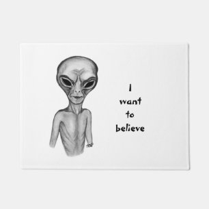 Tapete Cinza Alienígena, quero acreditar