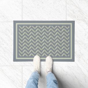 Tapete Cinza Minimalista de Design Chevron