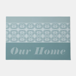 Tapete Cinza Moderna Azul