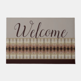 Tapete Cinza verde e cereja preta