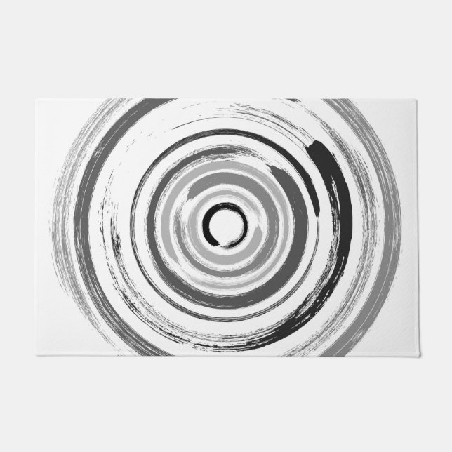Tapete Círculos de Enso - o zen circunda #1 (Frente)