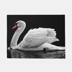 Tapete Cisne Branco no Lago