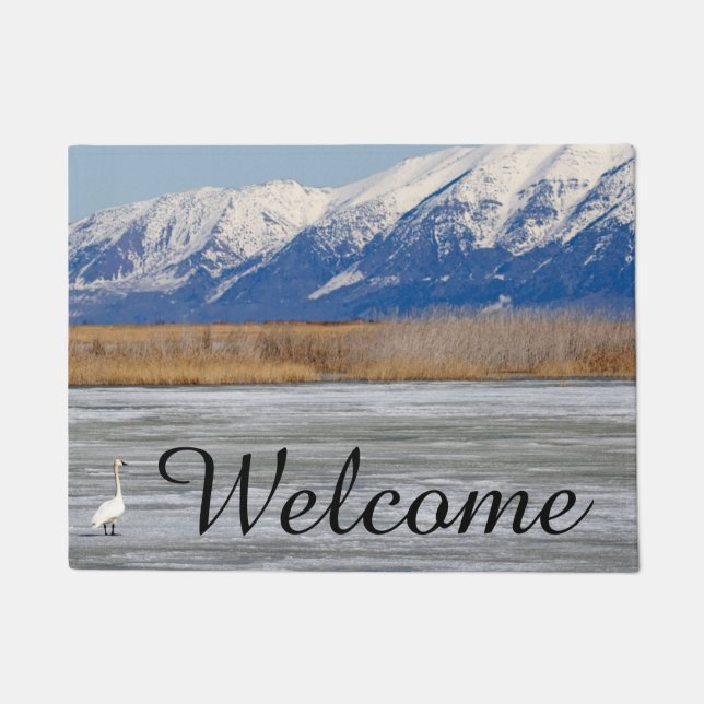 Tapete Cisne e neve (Frente)