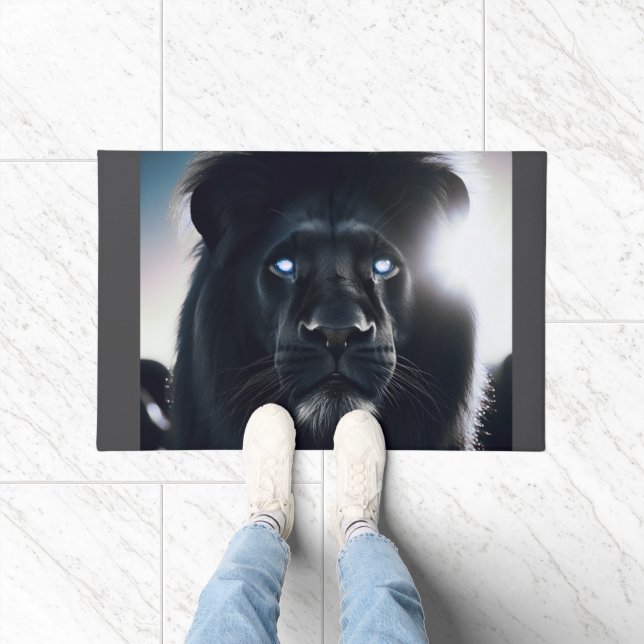 Tapete Citação Poderosa do Leão Motivacional (Interior)