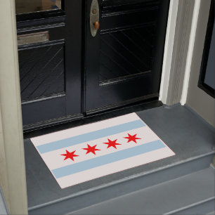 Tapete City Flag de Chicago (Illinois)