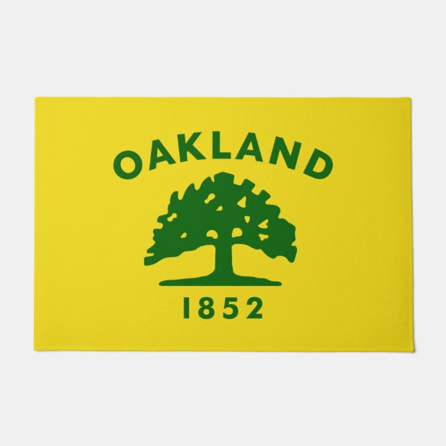 Tapete City Flag of Oakland (Califórnia) (Frente)