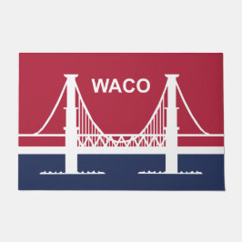 Tapete City Flag of Waco (Texas, EUA)