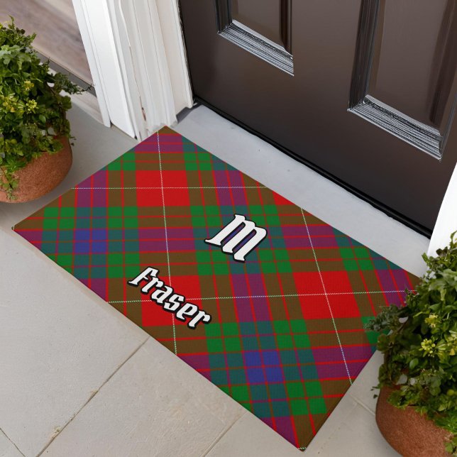 Tapete Clan Fraser Tartan Doormat (Criador carregado)
