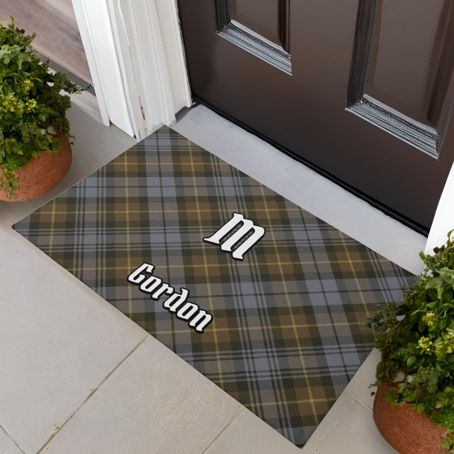 Tapete Clan Gordon Weathered Tartan Doormat (Criador carregado)
