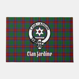 Tapete Clan Jardine Crest Crachá E Tartan