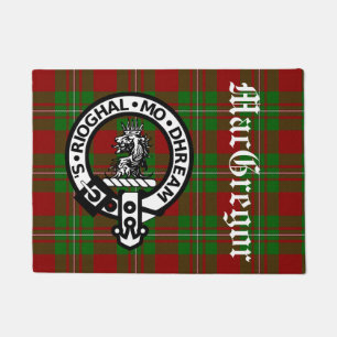 Tapete Clan MacGregor Crest Crachá e Tartan