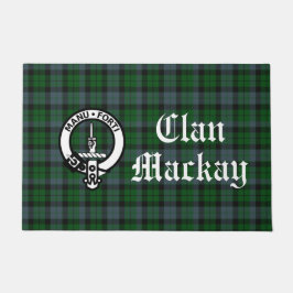Tapete Clan Mackay Crest Crachá e Tartan Front