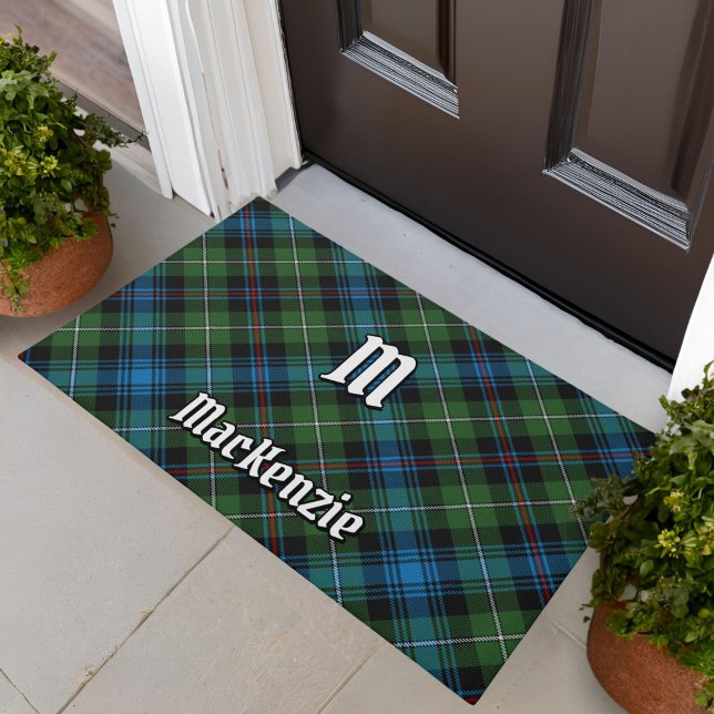 Tapete Clan MacKenzie Tartan Doormat (Criador carregado)