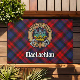 Tapete Clan MacLachlan Crest sobre Tartan