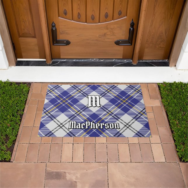 Tapete Clan MacPherson Blue Dress Tartan Doormat (Ar livre)