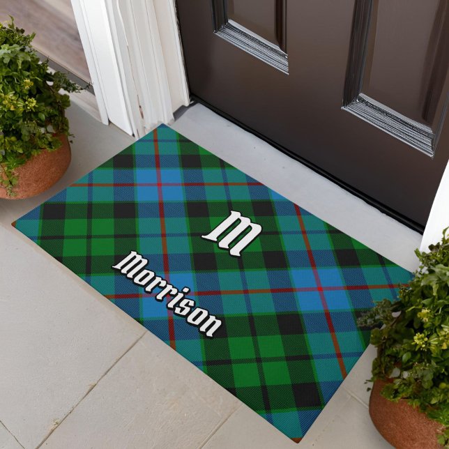 Tapete Clan Morrison caçando Tartan Doormat (Criador carregado)