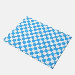 Tapete Classic light blue checkerboard 