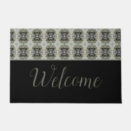 Tapete Clássico Preto Padrão