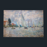 Tapete Claude Monet - Boats Regatta na Argentina<br><div class="desc">The Boats Regatta at Argenteuil / Regate a Argenteuil - Claude Monet,  Oil on Canvas,  1874</div>