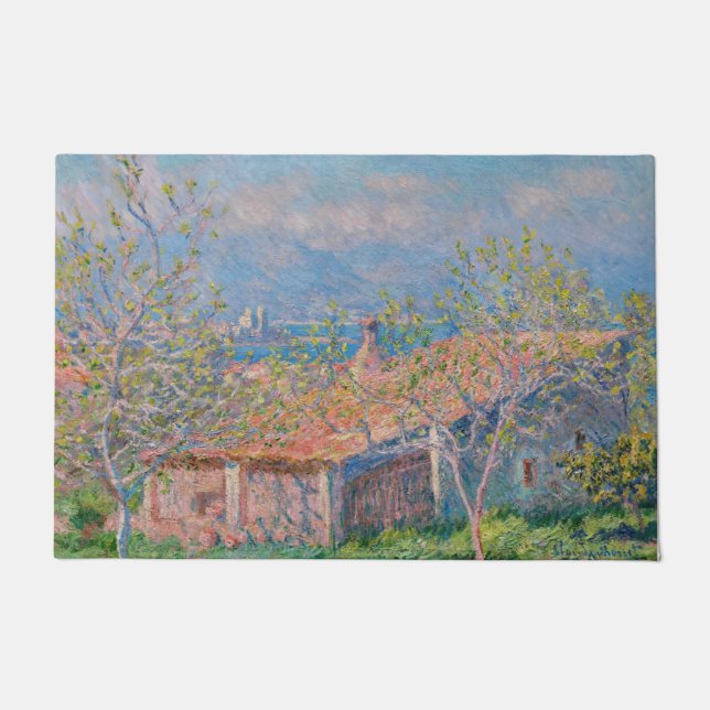 Tapete Claude Monet - Casa dos Jardineiros em Antibes (Frente)