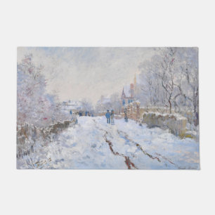 Tapete Claude Monet - Cena de Neve na Argentina