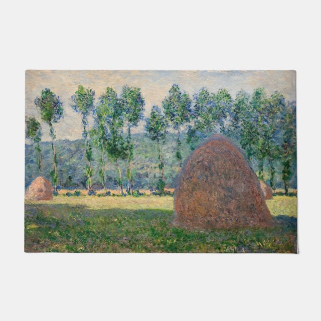 Tapete Claude Monet - Haystacks perto de Giverny (Frente)