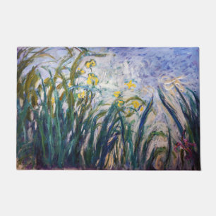 Tapete Claude Monet - Irrisões Amarelo e Roxo