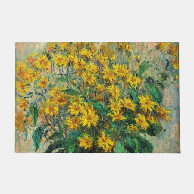 Tapete Claude Monet - Jerusalem Artichoke Flowers (Frente)