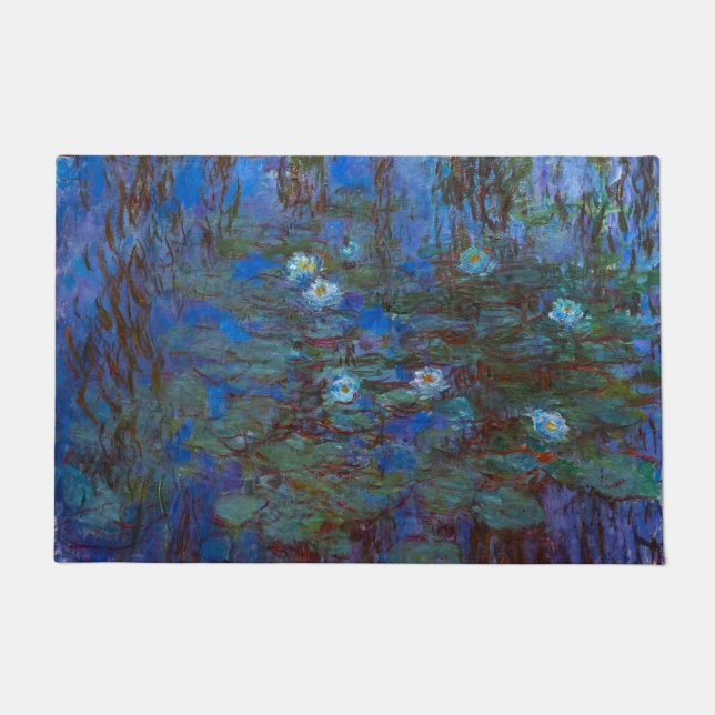 Tapete Claude Monet - Lírios Azuis (Frente)