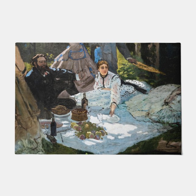 Tapete Claude Monet - Luncheon sobre a grama, Painel da D (Frente)