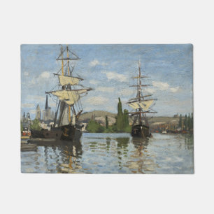 Tapete Claude Monet navega na Viagem Art do Rio Sena