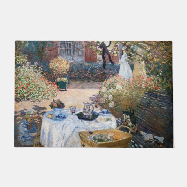 Tapete Claude Monet - O Luncheon, painel decorativo (Frente)
