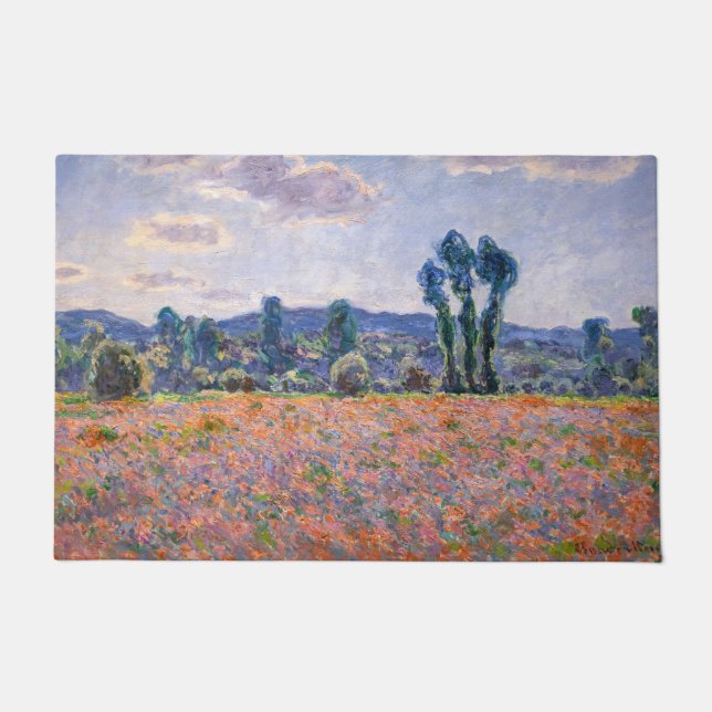 Tapete Claude Monet - Poppy Field 1890 (Giverny) (Frente)