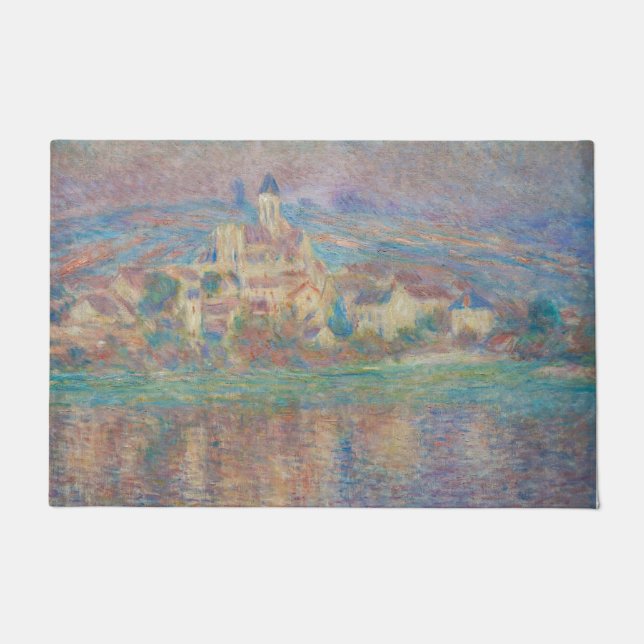 Tapete Claude Monet - Vetheuil, Sunset (Frente)