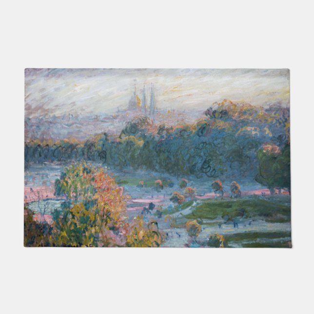 Tapete Claude Monet - Vista das Tuilarias, Estudo (Frente)