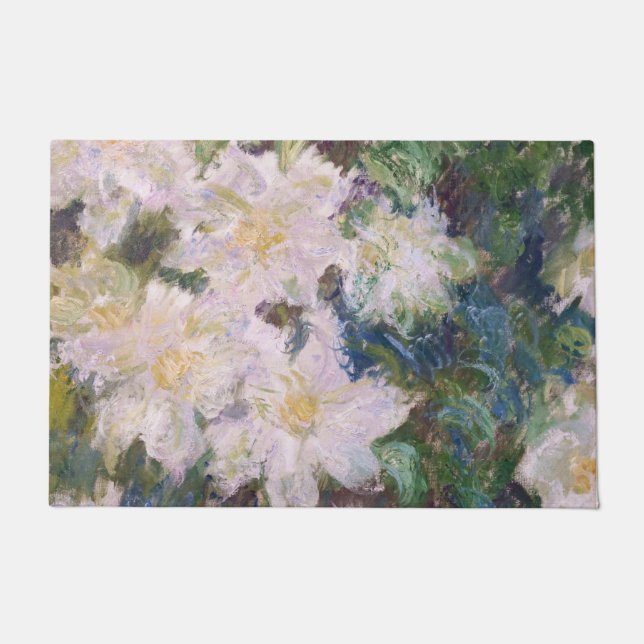 Tapete Claude Monet - White Clematis (Frente)