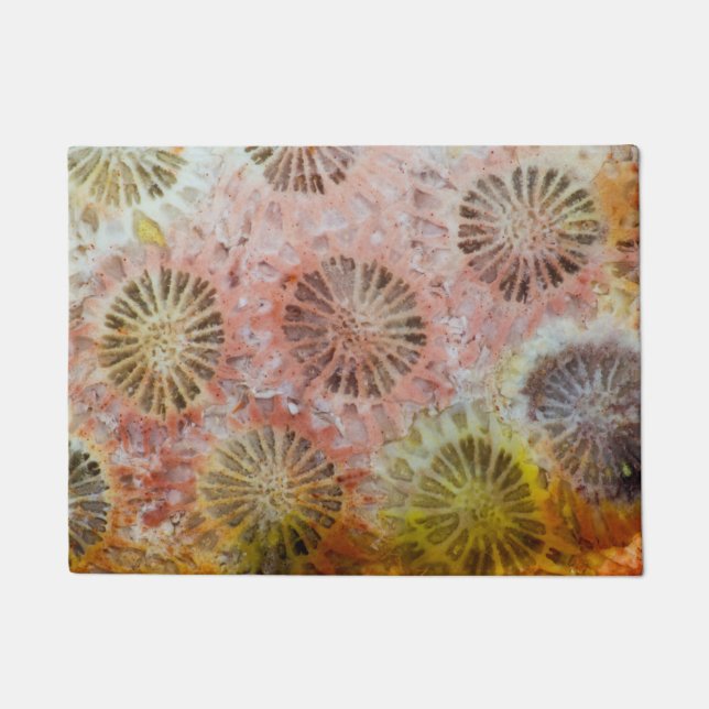 Tapete Close Up de Coral Rosa (Frente)